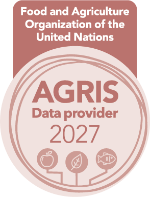 Seal of Recognition for the FAO AGRIS Active Data Provider of the Year 2027