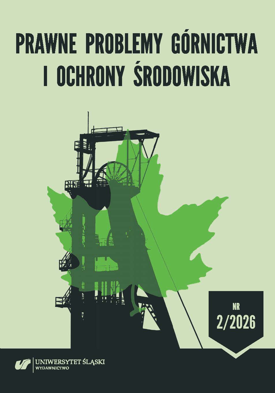 Prawne Problemy Górnictwa i Ochrony Środowiska
