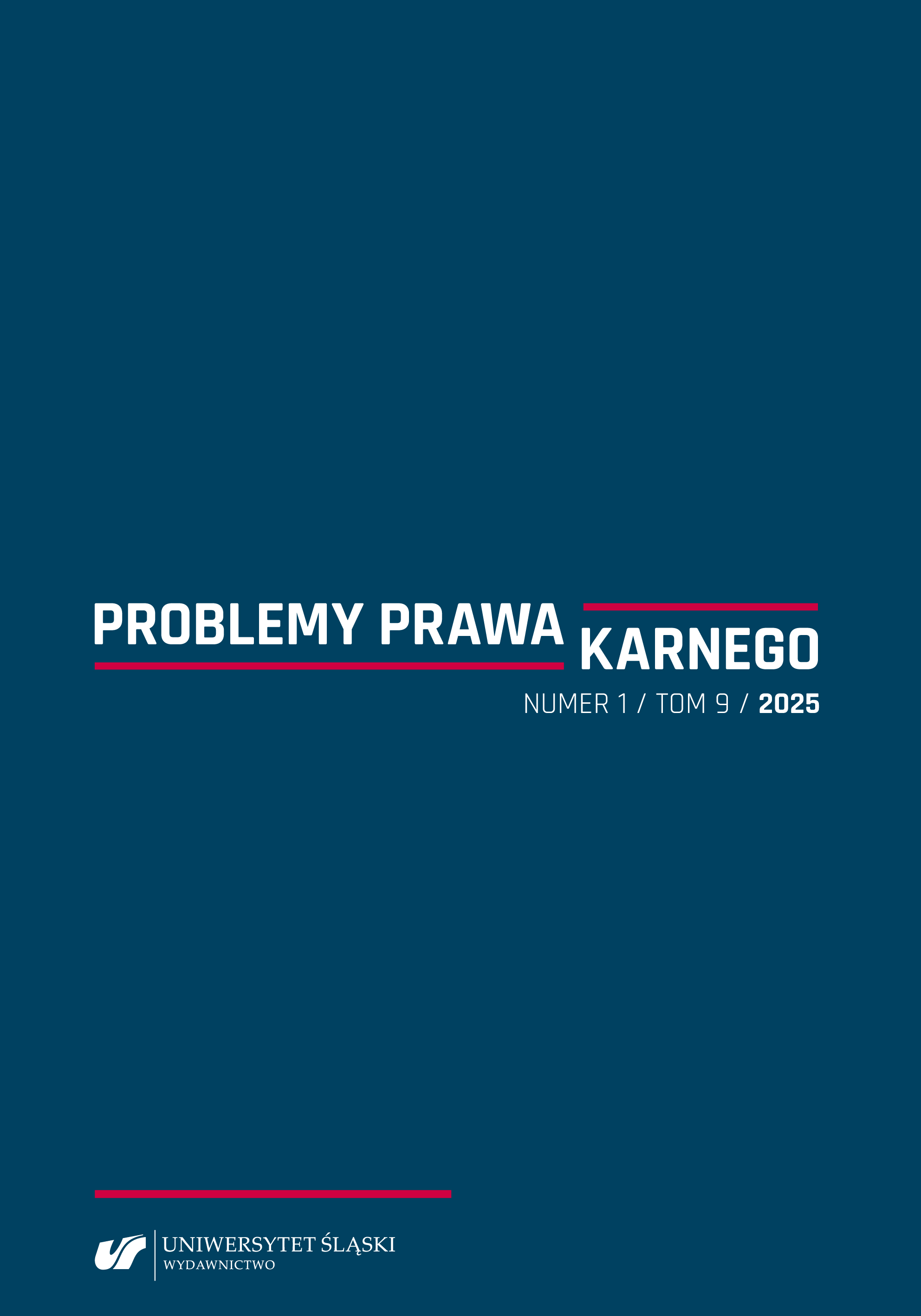 Problemy Prawa Karnego