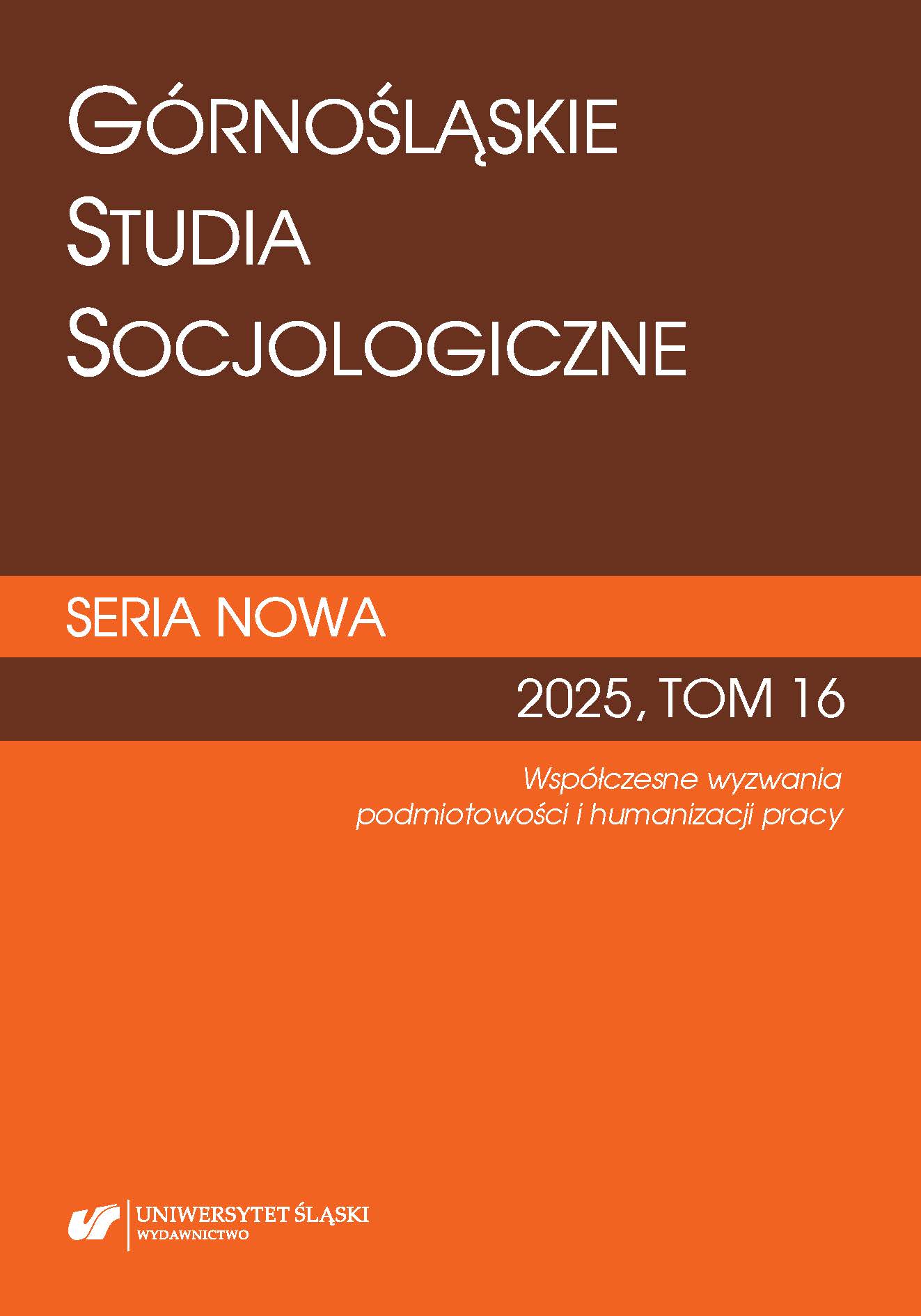 Górnośląskie Studia Socjologiczne. Seria Nowa