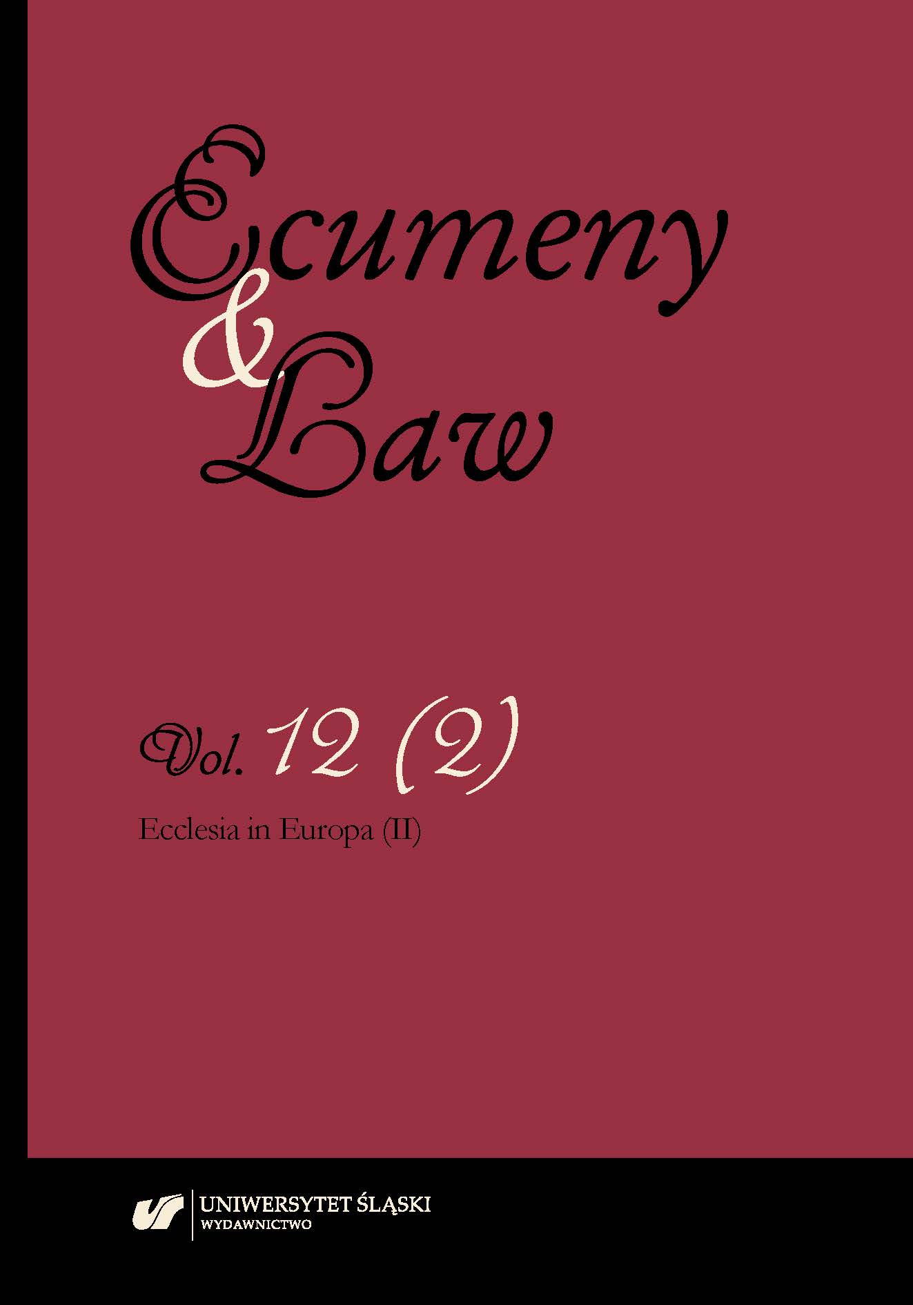 Ecumeny and Law
