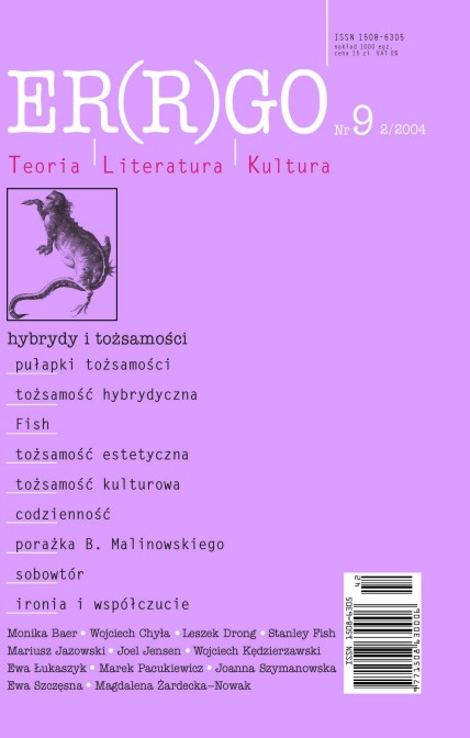 ER(R)GO nr 9 (2/2004) - hybrid and identity