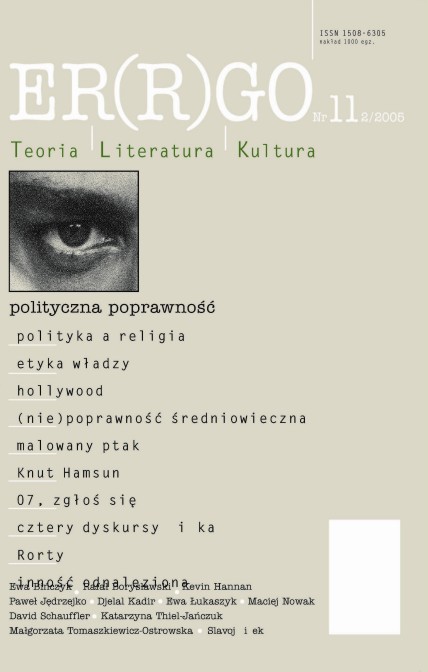 ER(R)GO nr 11 (2/2005) - political correctness